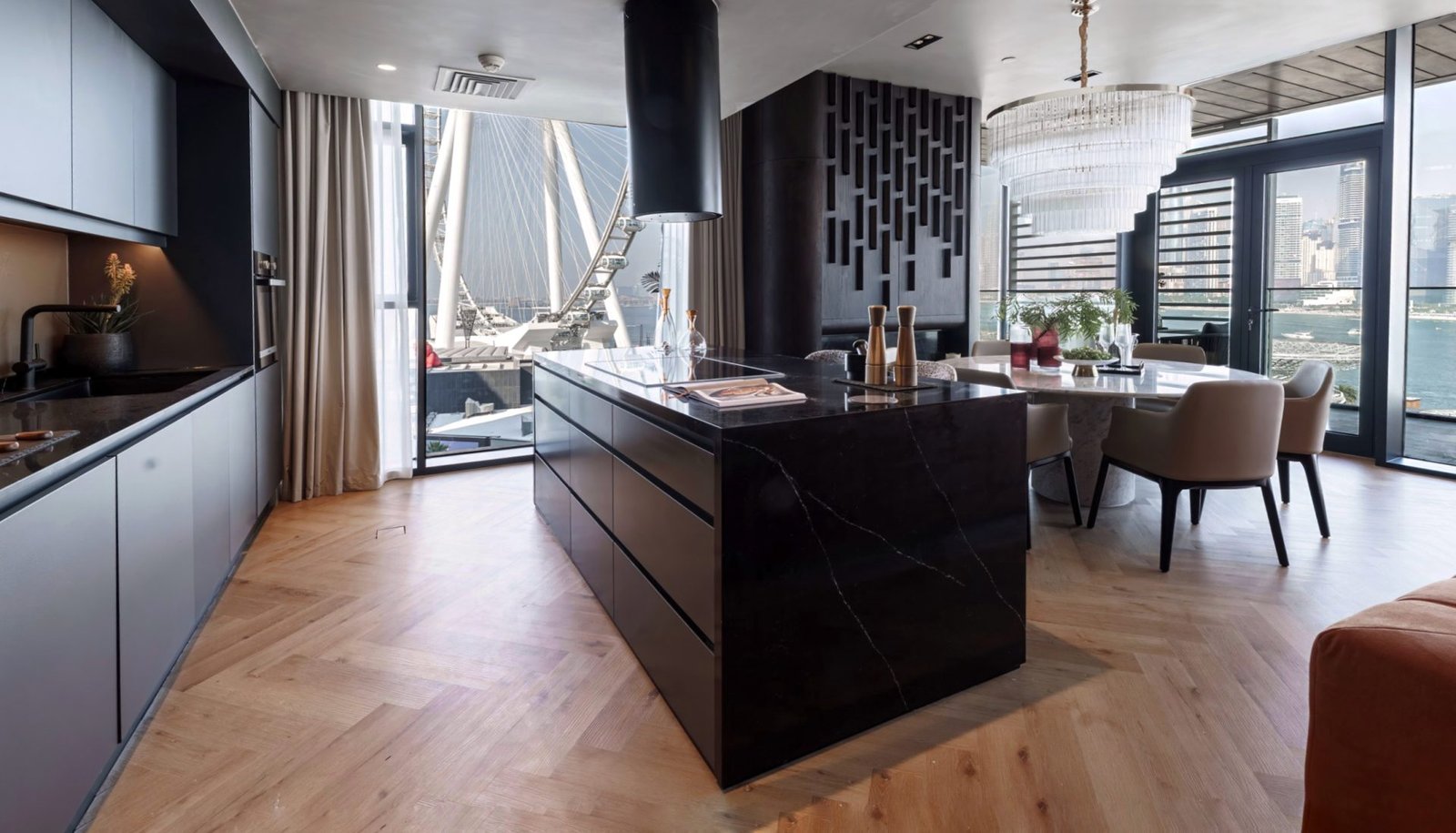 Bluewaters Island | Luxury 3-Bedroom Apartment with Sea, JBR & Ain Dubai Views view 2
