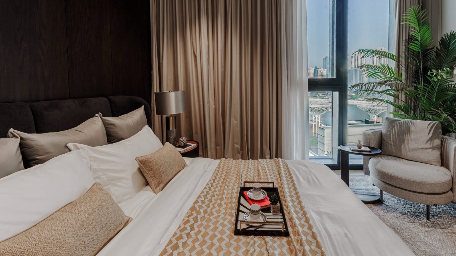 Bluewaters Island | Luxury 3-Bedroom Apartment with Sea, JBR & Ain Dubai Views view 9