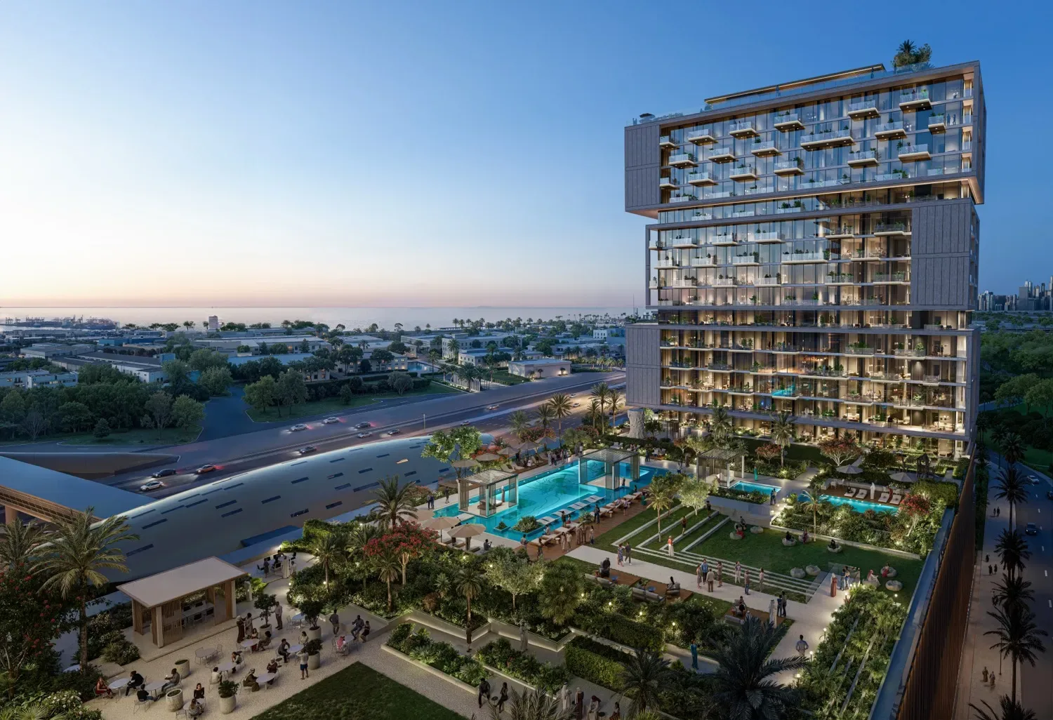 Luxury 3 Bedroom Apartment | Metro District Residences | Downtown Jebel Ali view 5